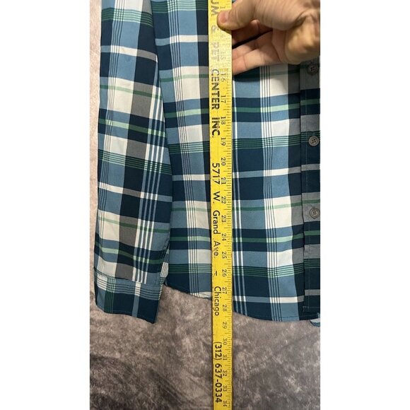 Eddie Bauer Casual Button Up Long Sleeve Shirt Men’s Large Plaid Multicolor - Picture 8 of 10